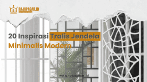 20 Inspirasi Tralis Jendela Minimalis Modern | Inspirasi tralis minimalis | Desain modern & aman | Cocok semua gaya rumah | Pilihan estetik kekinian | 08982440404 |