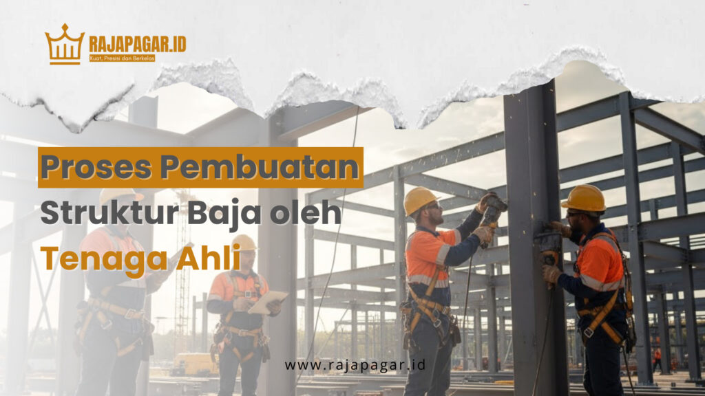 Proses Pembuatan Struktur Baja oleh Tenaga Ahli | Struktur baja profesional | Dikerjakan tenaga ahli | Presisi tinggi dan kuat | Solusi konstruksi aman dan efisien | 08982440404 |